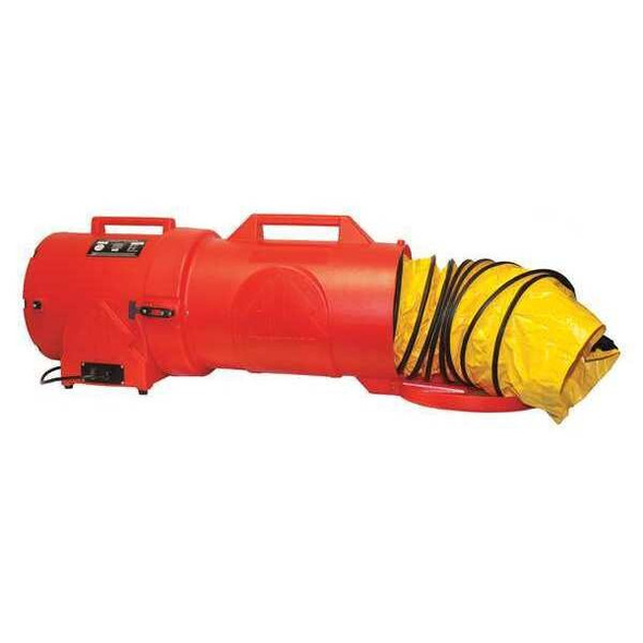 Air Systems Intl Portable Fan,12 in.,115VAC,25 ft. Duct CVF12CAN25