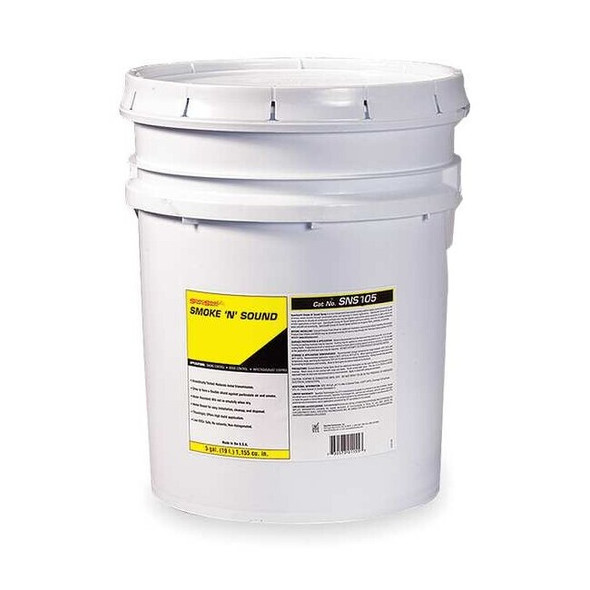 Sti Firestop Smoke and Acoustical Caulk,5 gal.,White SNS105W