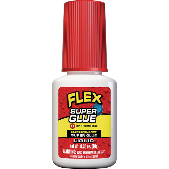 Flex 0.35 Oz. Liquid Super Glue with Brush SGLIQ10BT 649025