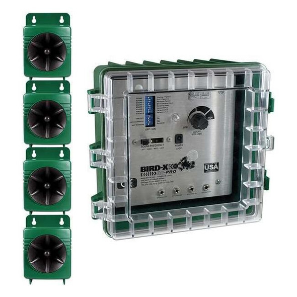 Bird-X Bird Repeller, Electronic, 120dB, 20W BB-PRO