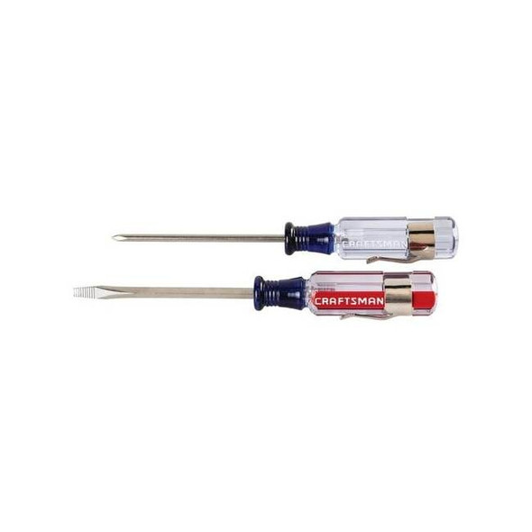Craftsman Acetate Screwdriver Pocket Set (2 pc) CMHT65047 Pack of 4