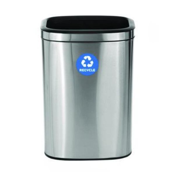 Alpine Industries WASTEBASKET,10GR,SS ALP47040LR