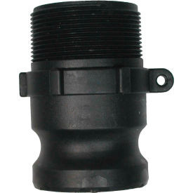 1-1/2"" Polypropylene Camlock Fitting - Male Coupler x MPT Thread