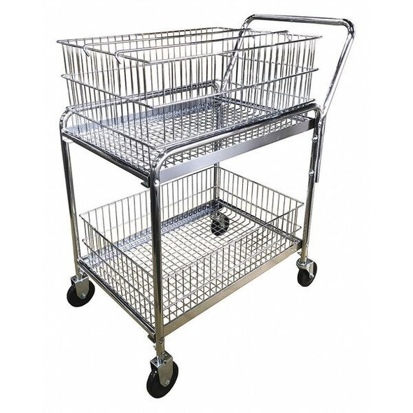 Manufacturer Varies Mail Cart,33 In. L,20 In. W,37-1/2 In. H 8UYJ9