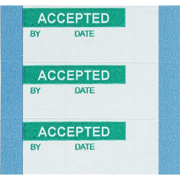 Brady Quality Control Labels 0.625" H x ,PK 25 WO-2-PK