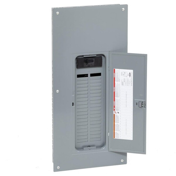 Load Center, QO, 40 Spaces, 200A, 120/240V AC, Main Circuit Breaker, 1 Phase