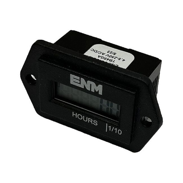 Enm Preset Hour Meter,2.125" L,1.4" W TB45GA