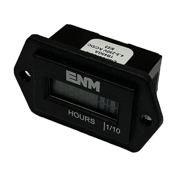 Enm Preset Hour Meter,2.125" L,1.4" W TB45GA