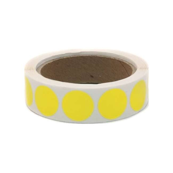 Roll Products InventoryLabel,Yellow,CoatedLitho,PK1000 119-0002C