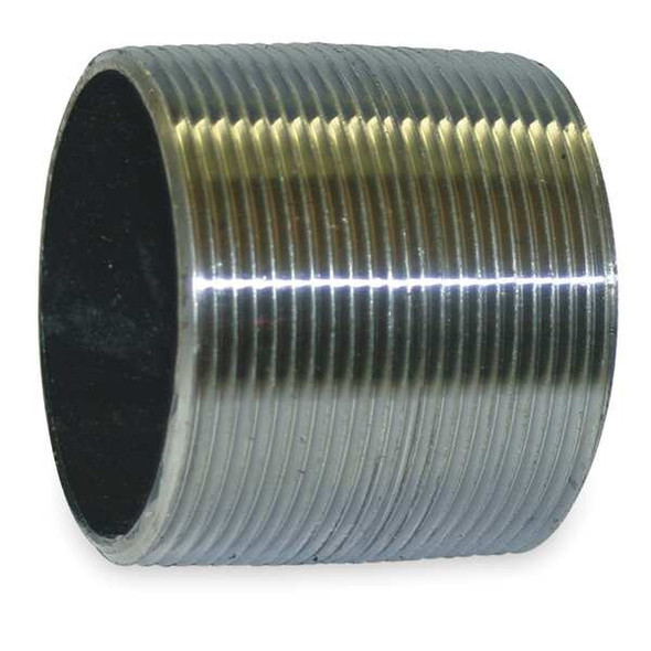 Manufacturer Varies Black Close Pipe Nipple,Threaded,2-1/2 83000