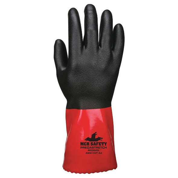 MG9645 Chemical Resistant Gloves, Fiberglass, 13 in L, 15 ga, Black, XL, 12 PK  MG9645XL