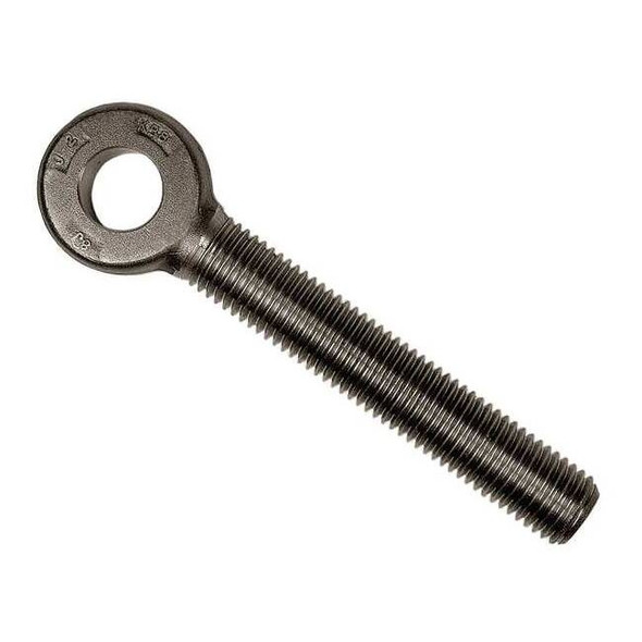 Rod End, Stainless Steel, Plain, 5/8"-11 Thrd Sz, 6 in Thrd Lg, 6 in Overall Lg