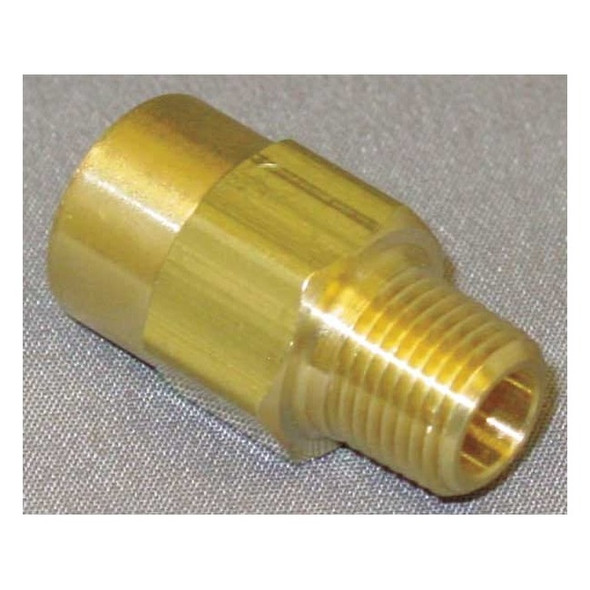 1/2" MNPT x FNPT Brass Piston Spring Check Valve
