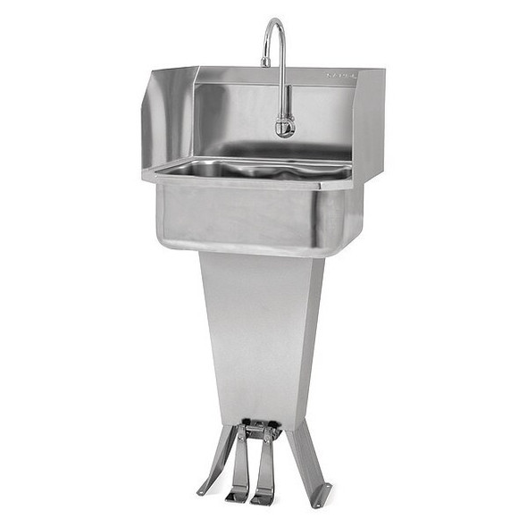 Sani-Lav Hand Sink,With Faucet,19 In. L,18 In. W 503L