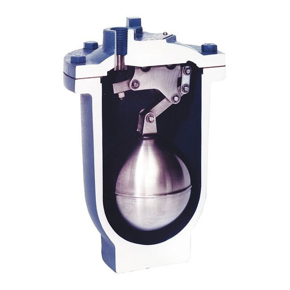 Val-Matic Air Release Valve,FNPT,1 x 1/2,CI 38R01-2HT-C6B5Y