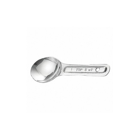 Tablecraft Measuring Spoon,1/2 tsp.,Stainless Steel 721B