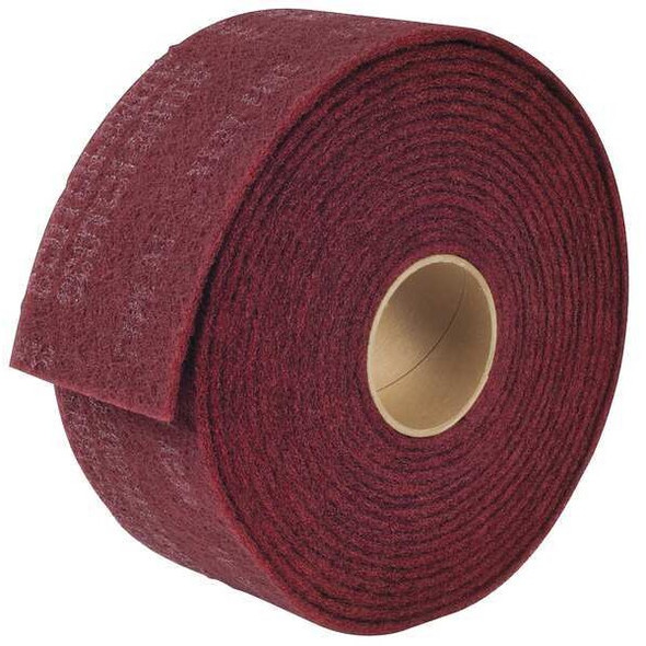 Scotch-Brite Abrasive Roll,6" W,Aluminum Oxide,PK2 7000028476