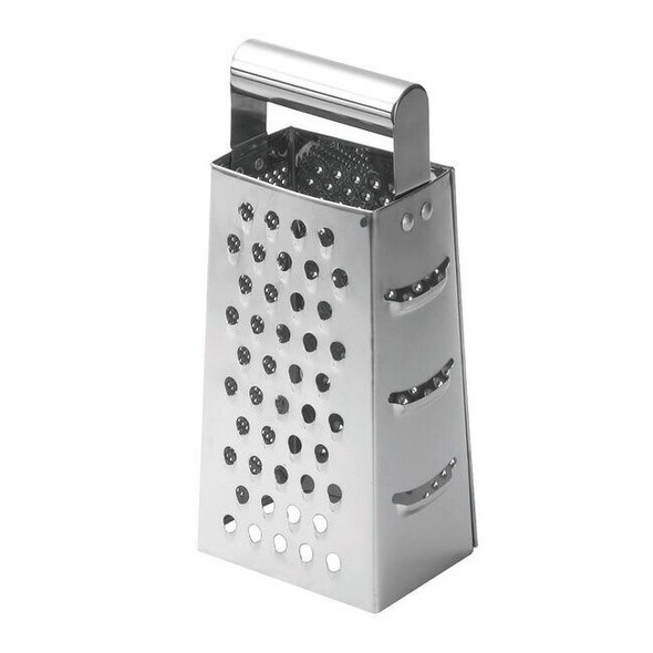 Tablecraft Tapered Box Grater,4 1/4 in L,SS SG202