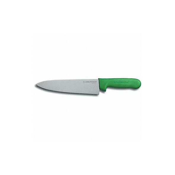 Dexter Russell Chef Knife,8" L,SS Blade,Green 12443G