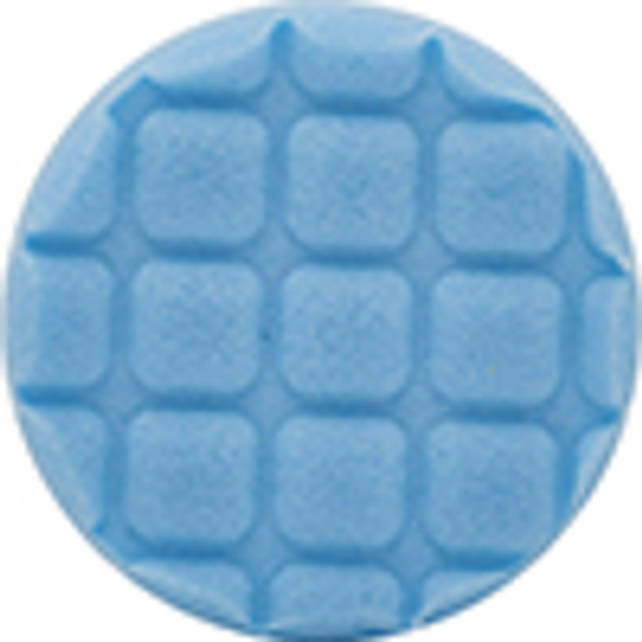 3.5" CCS Waffle Finishing Foam Pad - Blue 91321