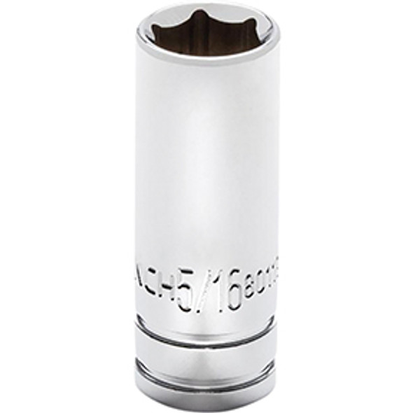 SKT MID LNGTH 1/4DR 6PT 5/16 SAE 80119S-06