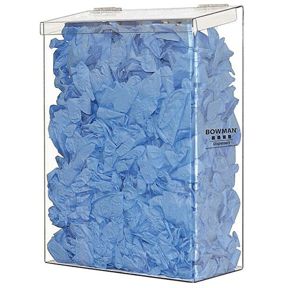 Protection Dispenser, PETG, ,Clear ,17 in H x 12 5/8 in W x 5 3/4 in D