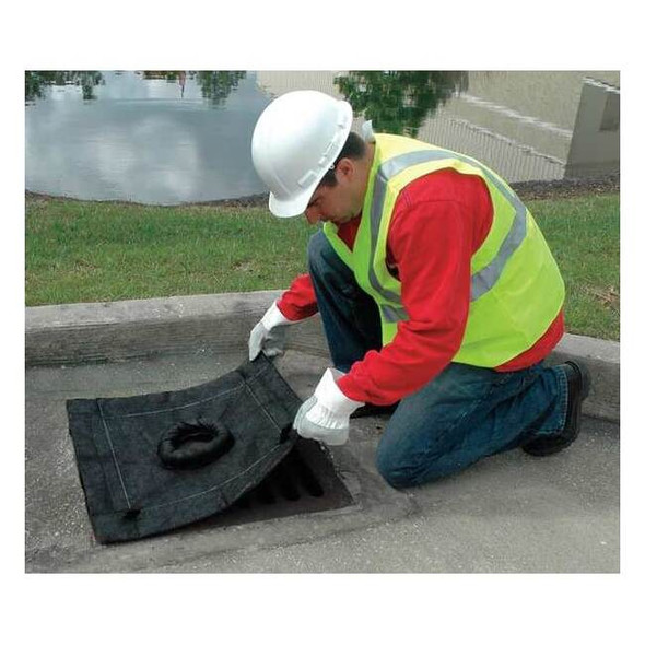 Ultratech Inlet Guard,24 In. L,48 In. W,2 In. H 9162