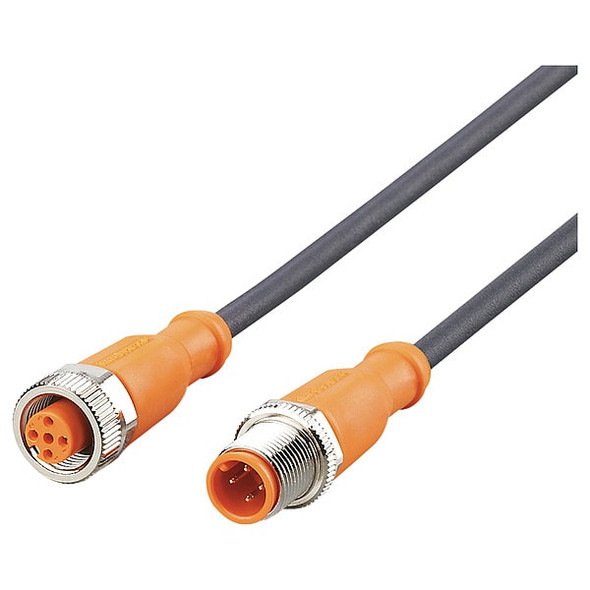 Ifm Double-Ended Cordset,10 m L Cable EVC108