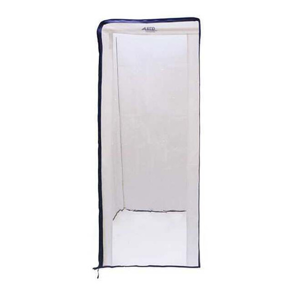 Aleco Pan Rack Cover,23 x 28 x 64 in,Off White 477434