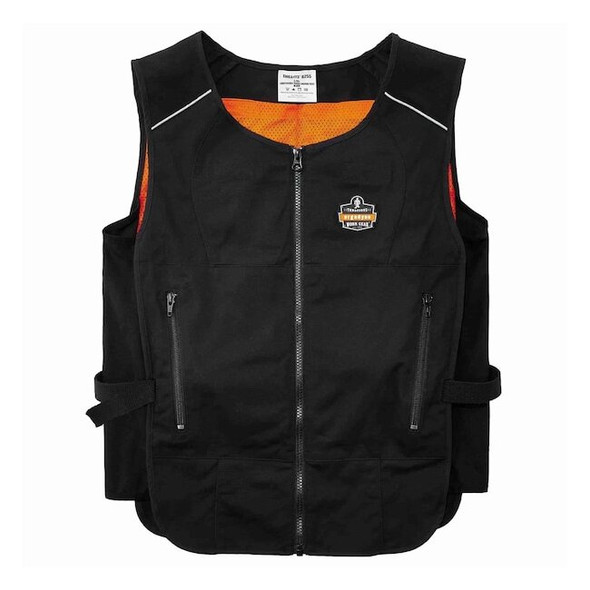 Ergodyne 2XL/3XL Black Lightweight Phase Change Cooling Vest Only 6255