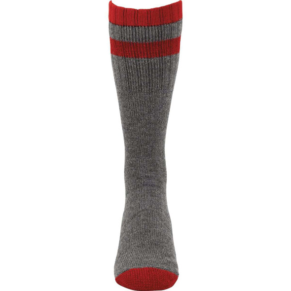 Railroad Sock Men's Red Stripe Wool Sock 2962 RD