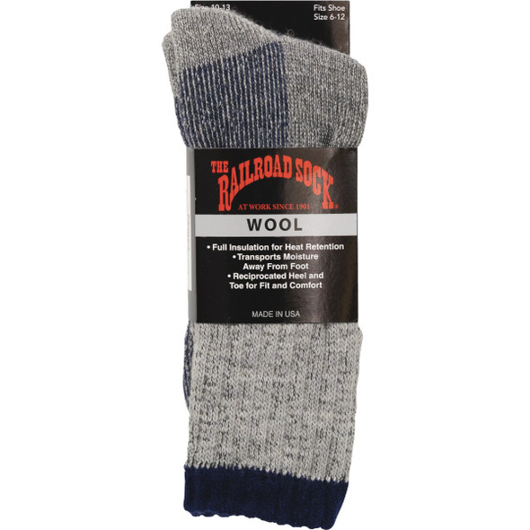 Railroad Sock Men's Black Outdoor Boot Sock 2964 NV 711287