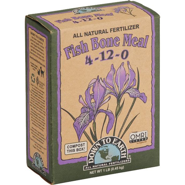 Down To Earth 1 Lb. 4-12-0 Fish Bone Meal DTE17872