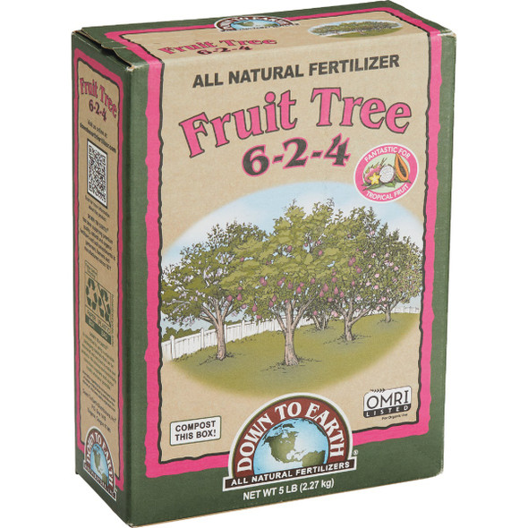 Down To Earth 5 Lb. 6-2-4 Fruit Tree Mix DTE07849