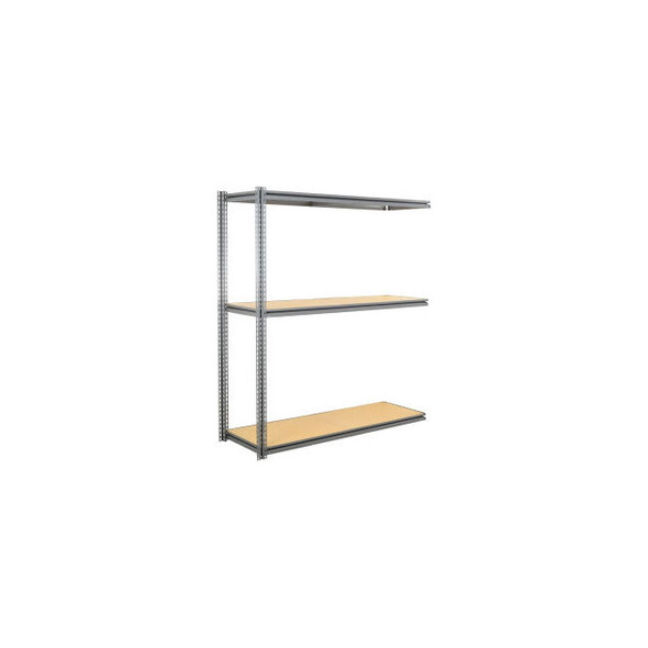 Global Industrial 3 Shelf Heavy Duty Boltless Shelving Z Beam Add On 72Wx24Dx84H