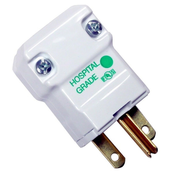Straight Blade Plug, 6-15P, 15 A, 250V, 2 Pole, Screw Terminals, Grounded  HBL8666V