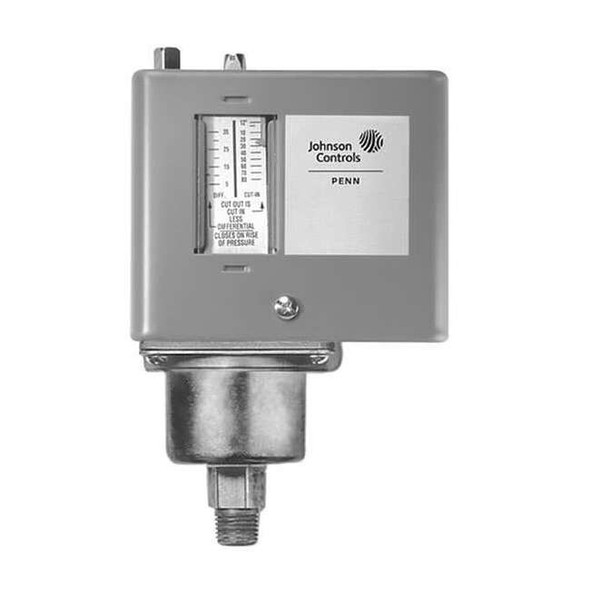 Johnson Controls Steam Pressure Control, 0 to 15 psi P47AA-1C