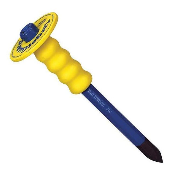 Dasco Pro Guarded Concrete Chisel, 3/4" Tip x 12" L G480