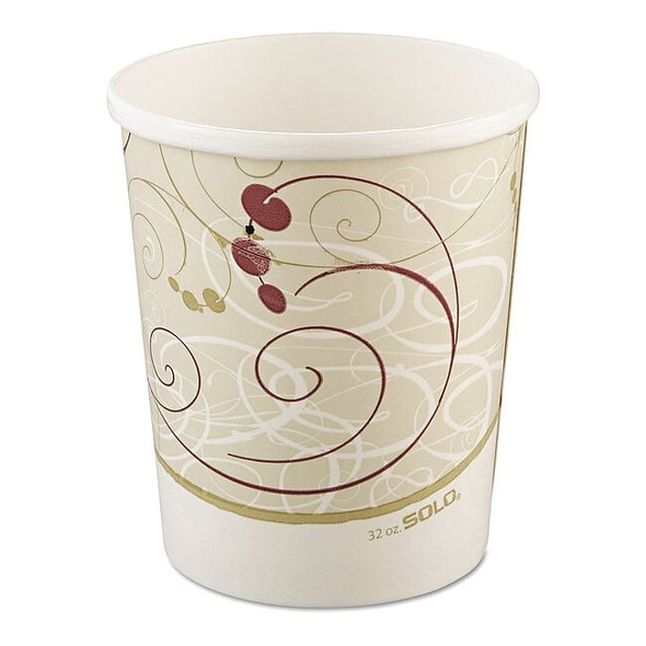 Dart Paper Containers,32 oz.,Symphony,PK500 H4325-J8000
