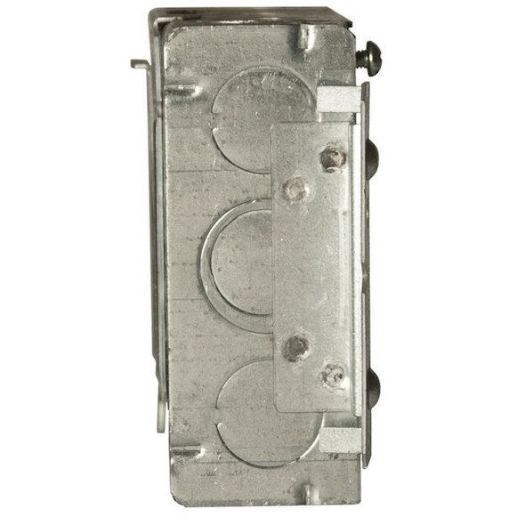 Raco Electrical Box, 21 cu in, Square Box Type, 2 Gangs, Galvanized Steel, Square Shape 189H