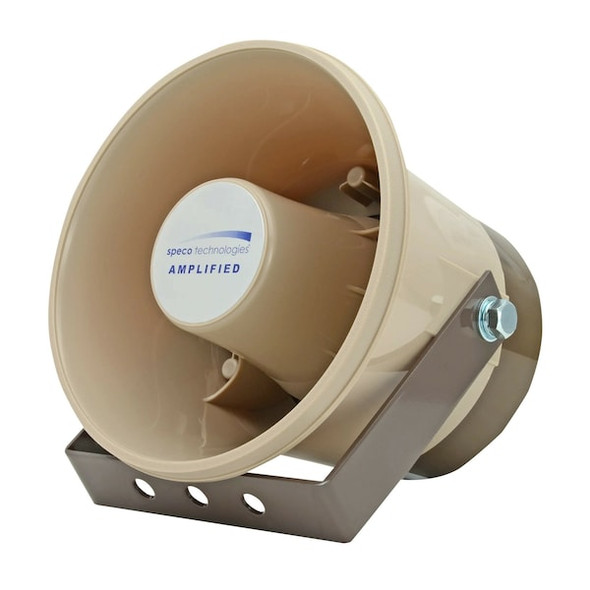 Speco Technologies PA Horn,Weatherproof,20W,6 In. ASPC20W