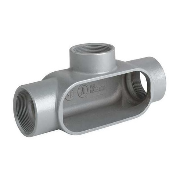 Hubbell Killark Conduit Outlet Body,Alum,Trd Sz 3/4in T27SA