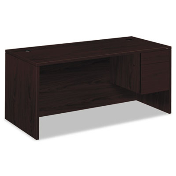 HON® DESK,SGL PED,66X30,RT,MY H10583R.NN