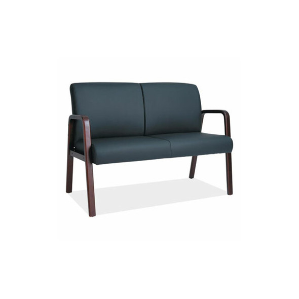 Alera® SOFA,LOVESEAT,MAH,BK ALERL2219M
