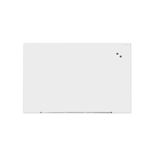 Universal® BOARD,GLASS,72X48,WH UNV43204