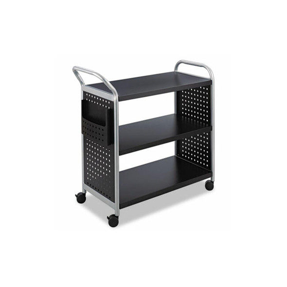 Safco® CART,UTILITY,BK 5339BL