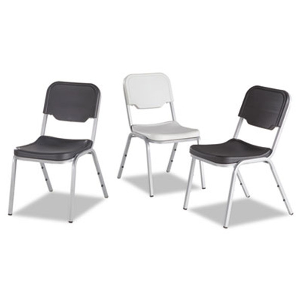 CHAIR,STACK,4/CT,BK