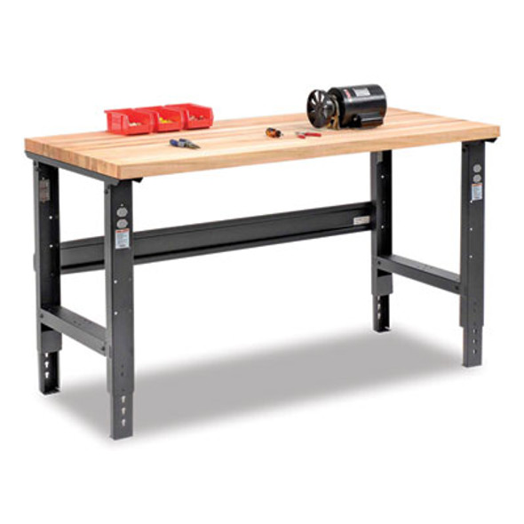 Global Industrial® WORK BENCH,60X30;BK ADJ H 318912BK