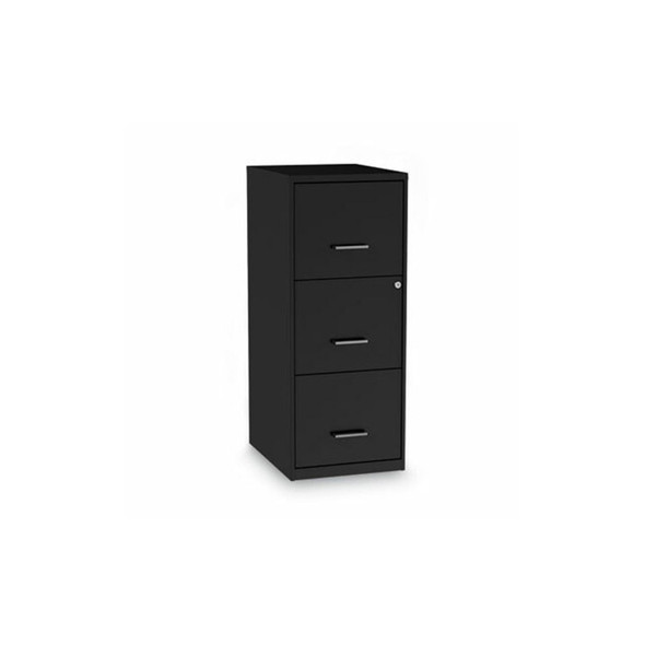 Alera® CABINET,3 DRAWER VERTI,BK 2806770