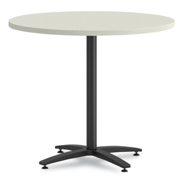 HON® Between Round Table Top, 42" Diameter, Silver Mesh HBTTRND42.N.B9.LOFT